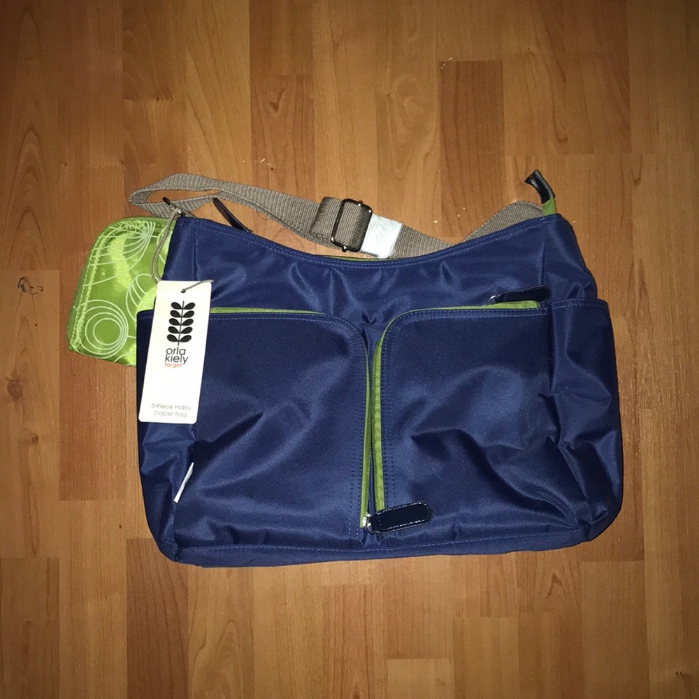 Orla Kiely 3 piece diaper bag